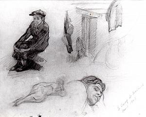 Sketches in the Dormitory